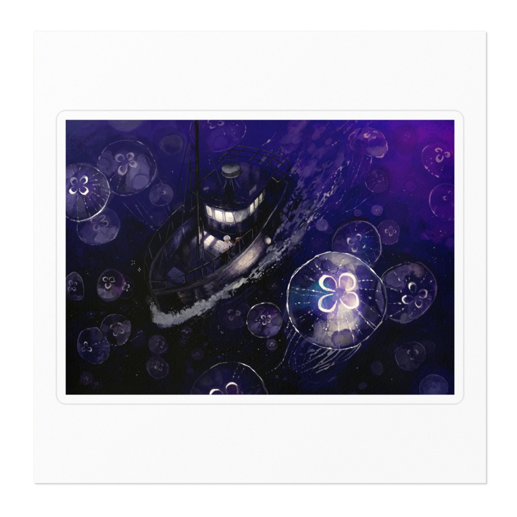 海の星 ステッカー