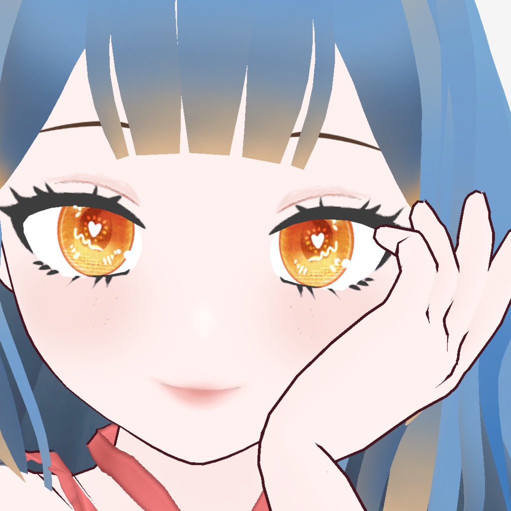 [Vroid] Honey Eyes Iris Texture
