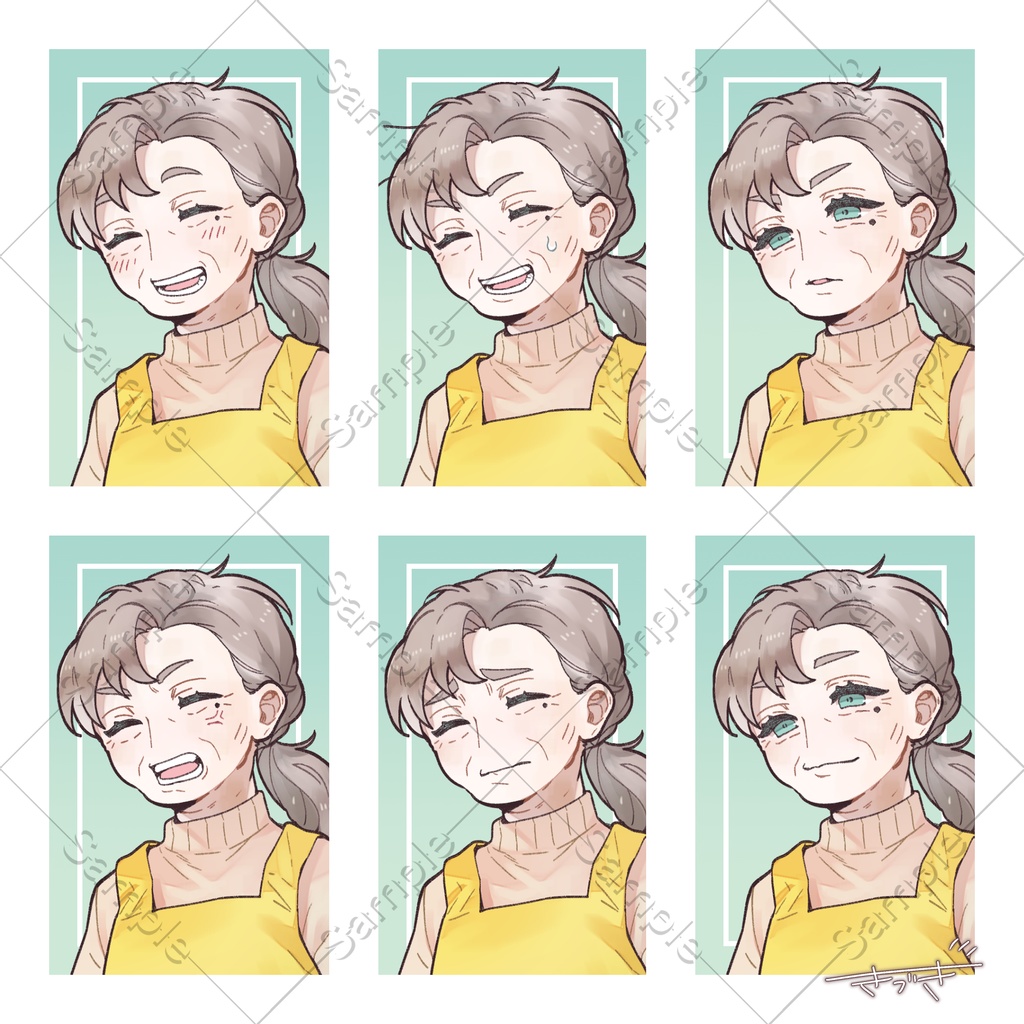 立ち絵セット2【計30枚】