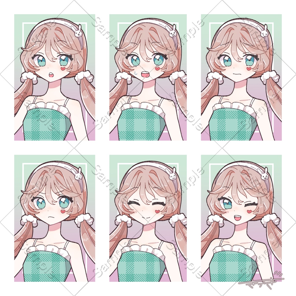 立ち絵セット2【計30枚】