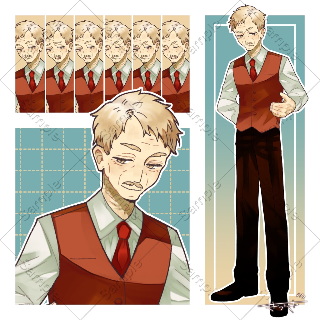 立ち絵セット2【計30枚】