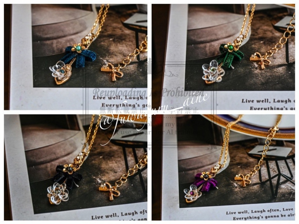 1/20(月)21時から開始 flower spoon ネックレス