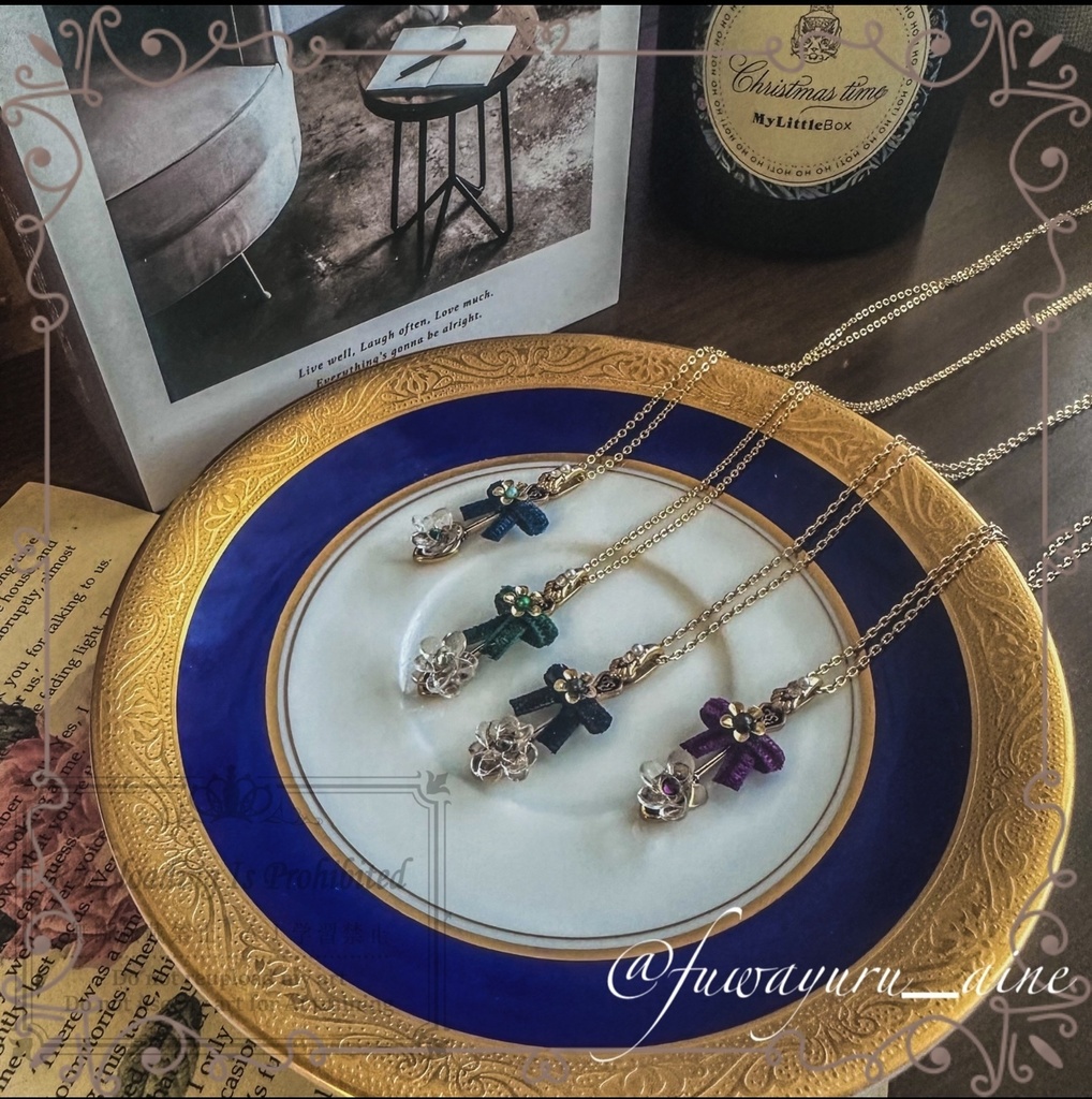 1/20(月)21時から開始 flower spoon ネックレス
