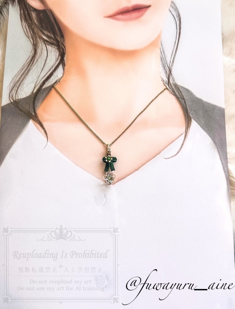 1/20(月)21時から開始 flower spoon ネックレス