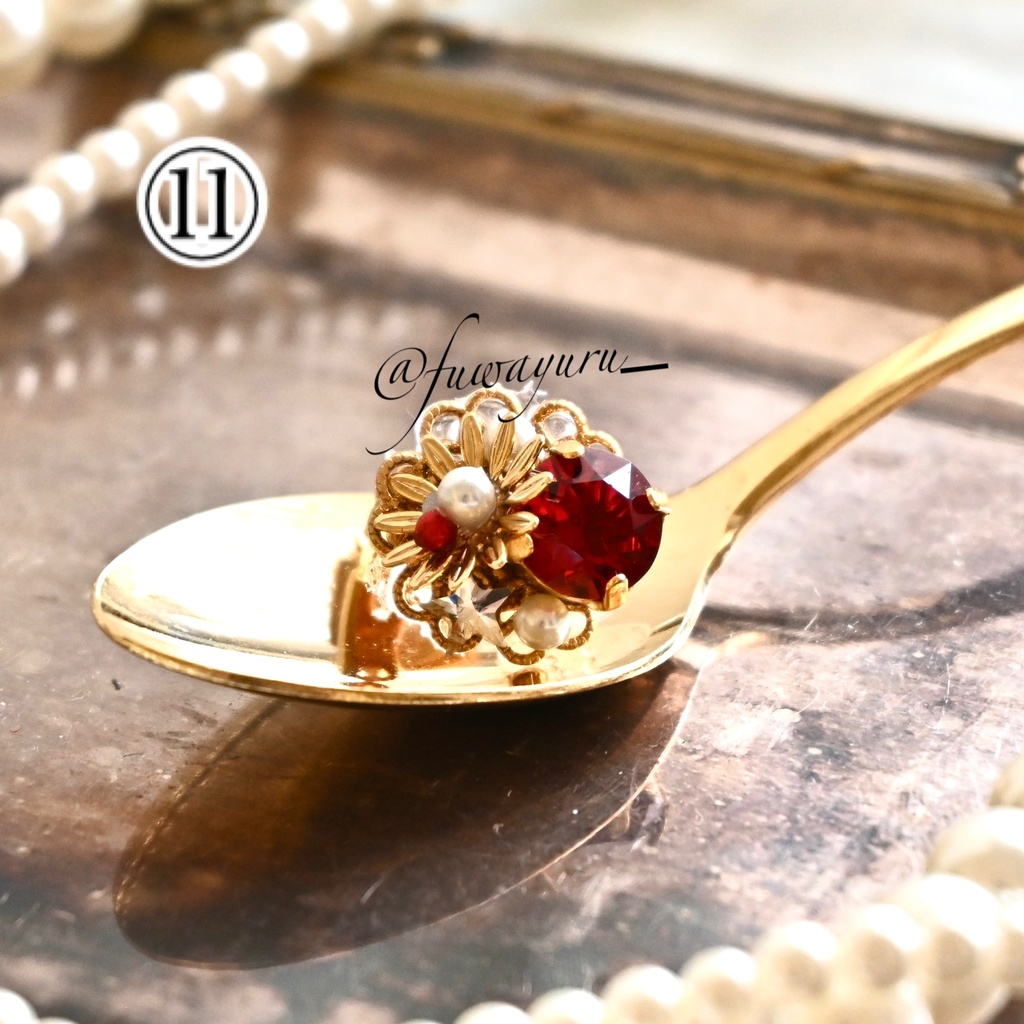 【9/27 21時(予定)から】ぬいぐるみ イヤリング