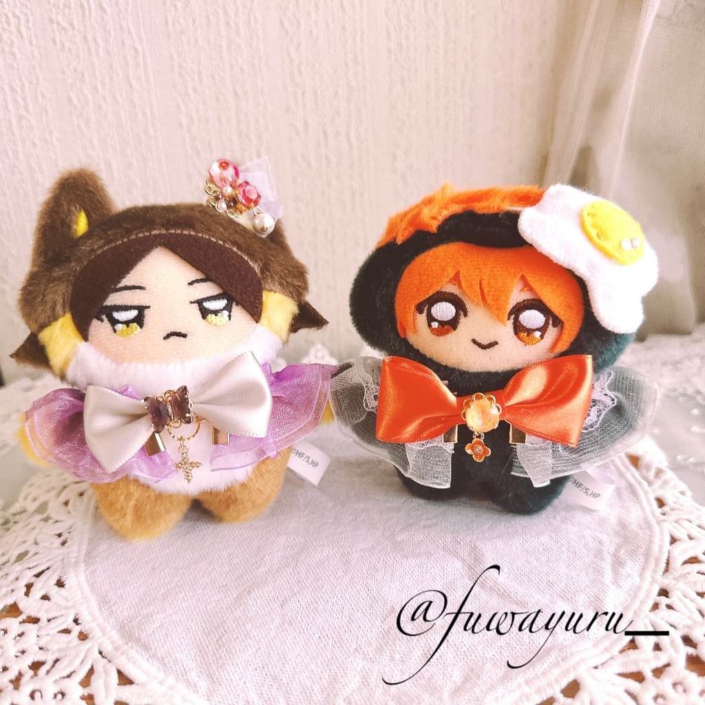 【9/27 21時(予定)から】ちみけも・ちびぐるみサイズ 天使になれちゃうぬいチョーカー