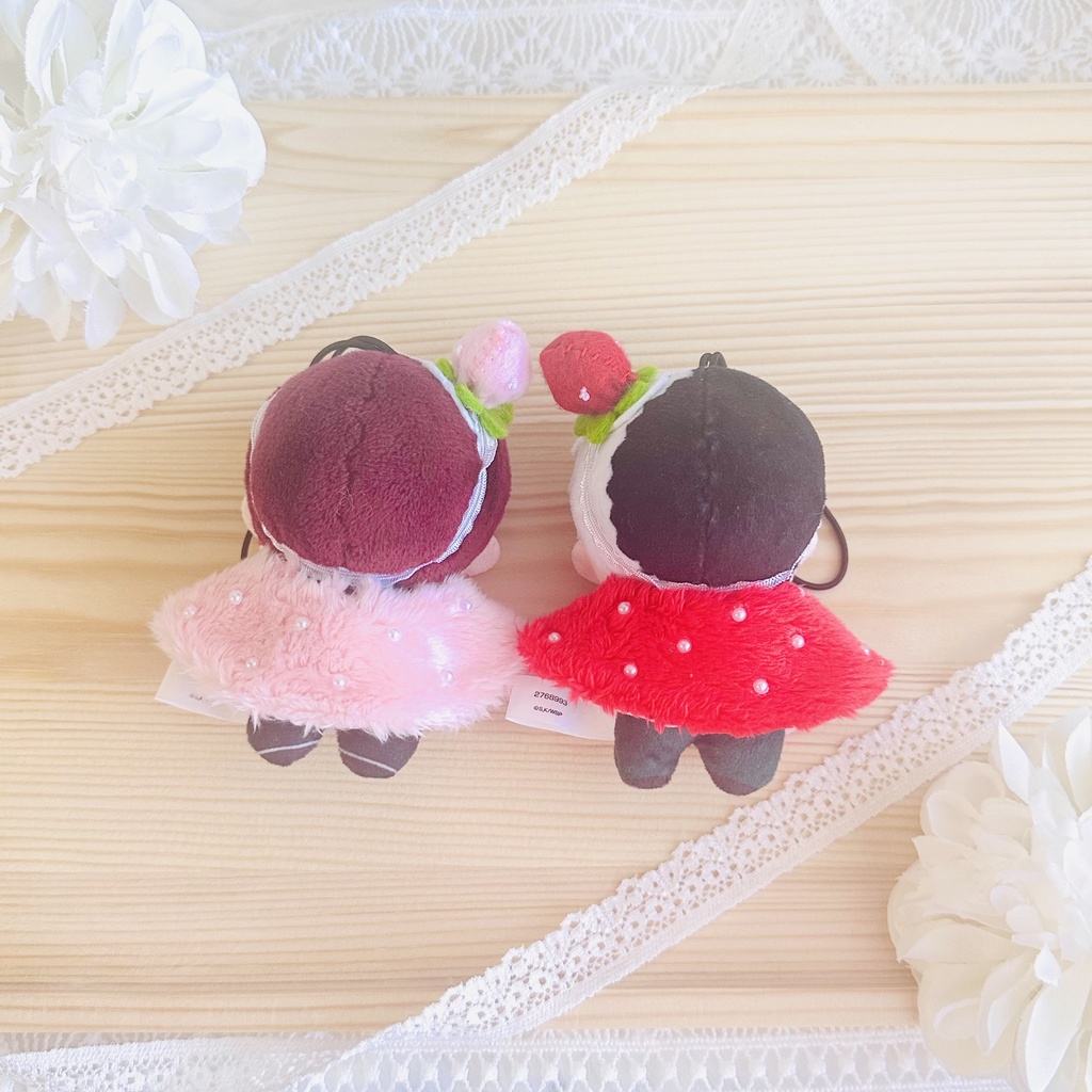 2/6 21時~ 開始予定 Strawberry Holic petit (小さいぬいぐるみ用 カチューシャ・ケープセット)