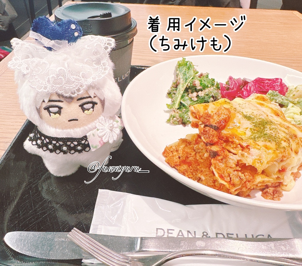 3/29 22時~ Lace & Flower Ribbong(ぬいぐるみ用チョーカー・ストール)