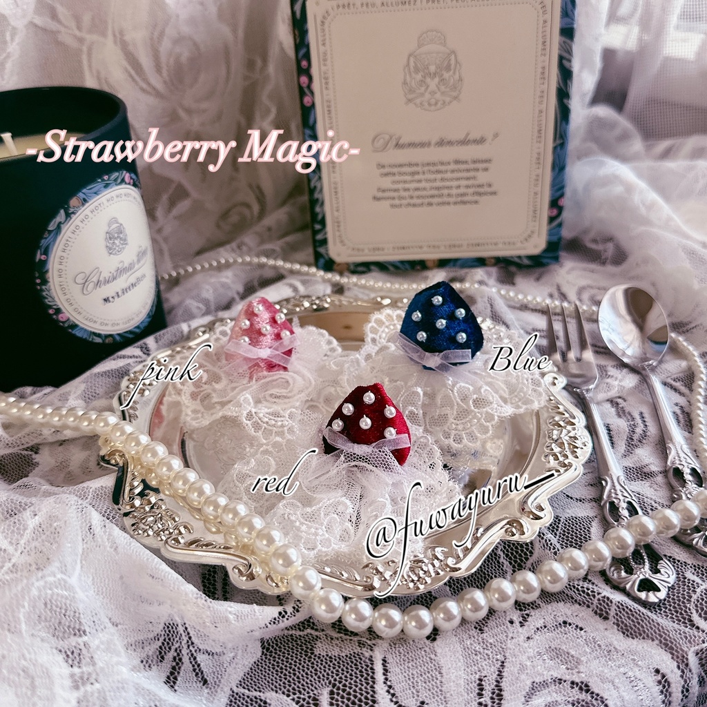 3/29 22時~ Berry Heart Antiques(ぬいぐるみ用ヘッドドレス)