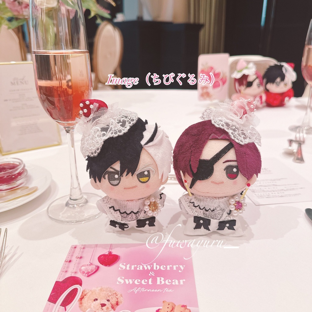 3/29 22時~ Berry Heart Antiques(ぬいぐるみ用ヘッドドレス)