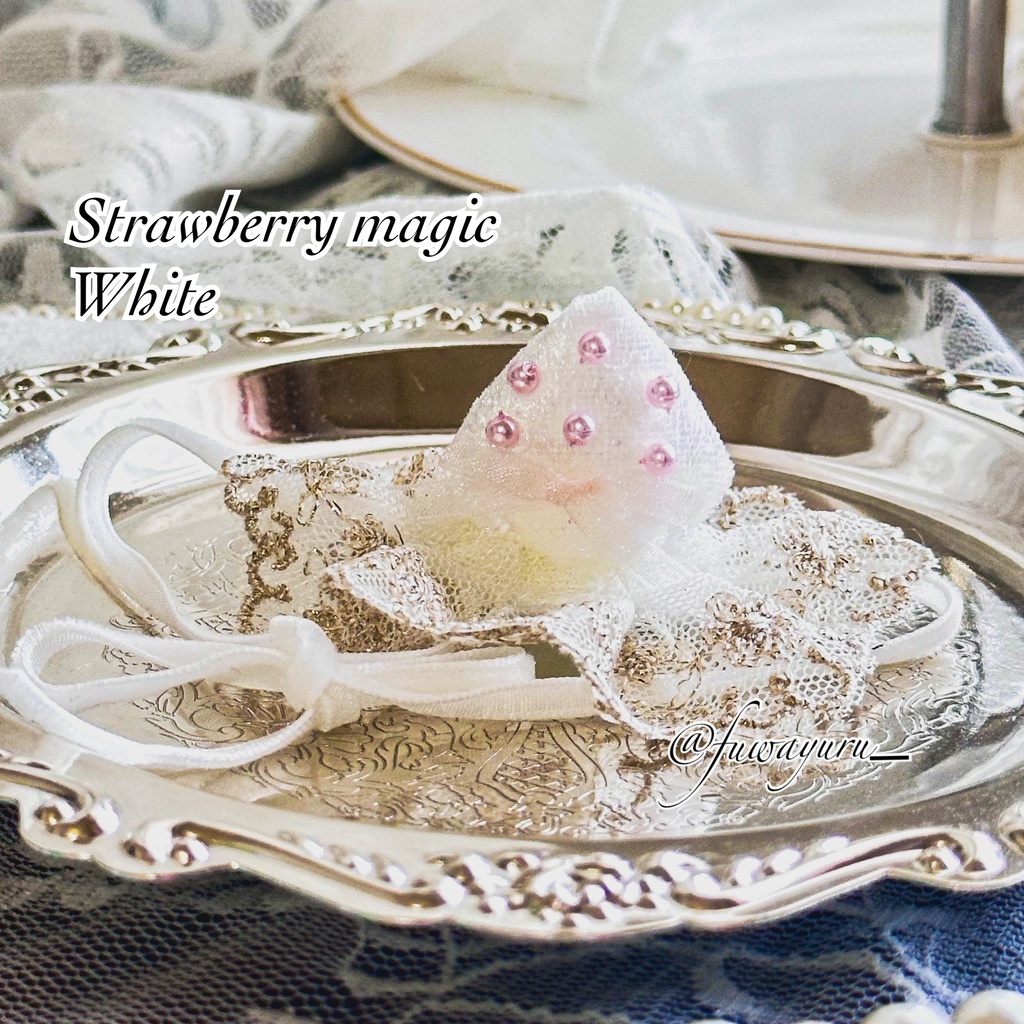 5/9 22時~ Berry Heart Antique-special (ぬい用ヘッドドレス)