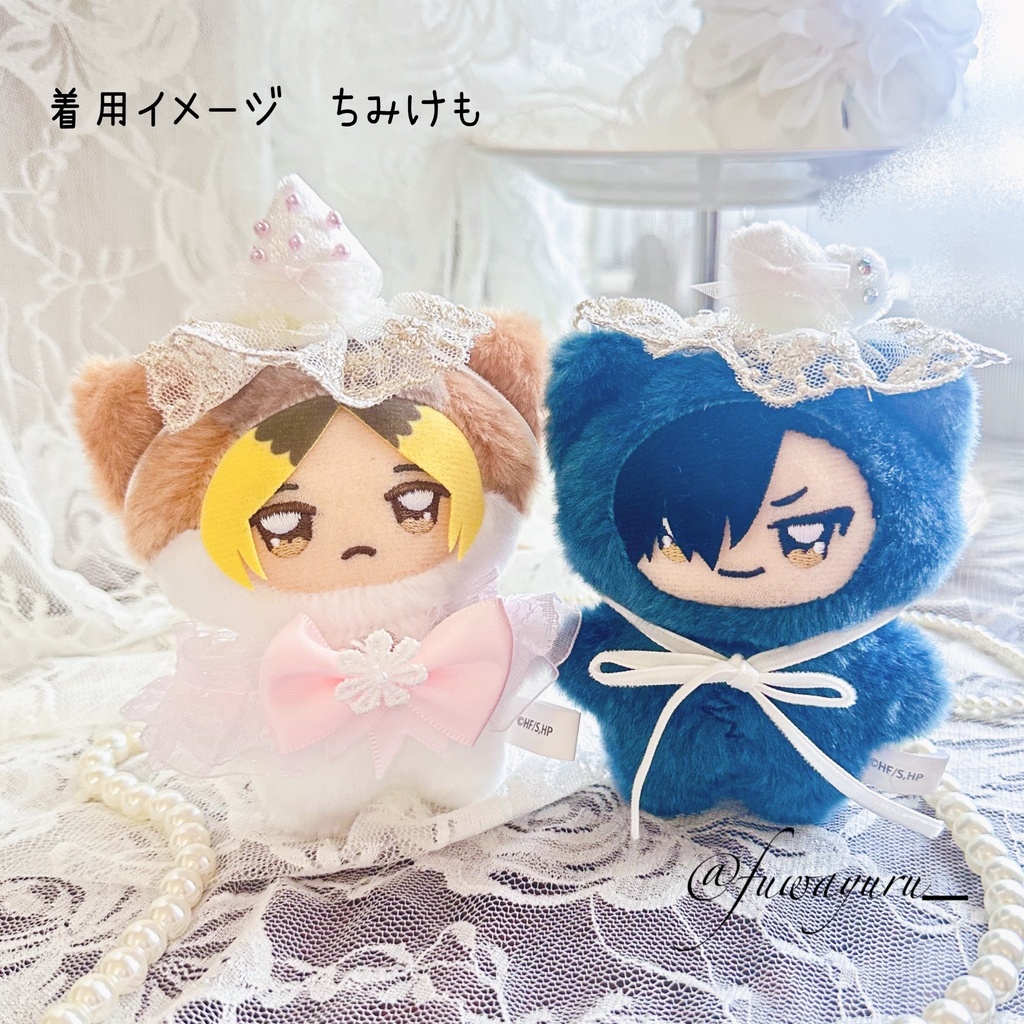 5/9 22時~ Berry Heart Antique-special (ぬい用ヘッドドレス)