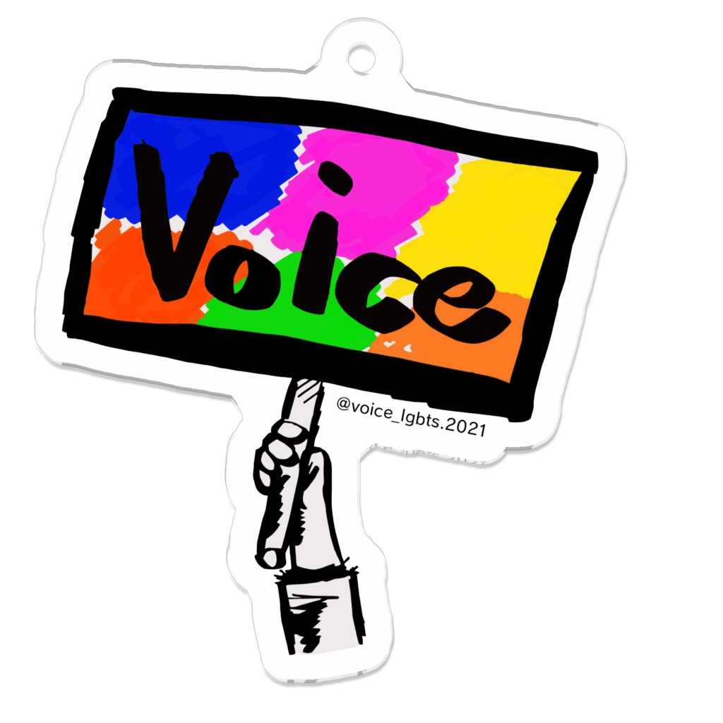 Voiceアクリルキーホルダー