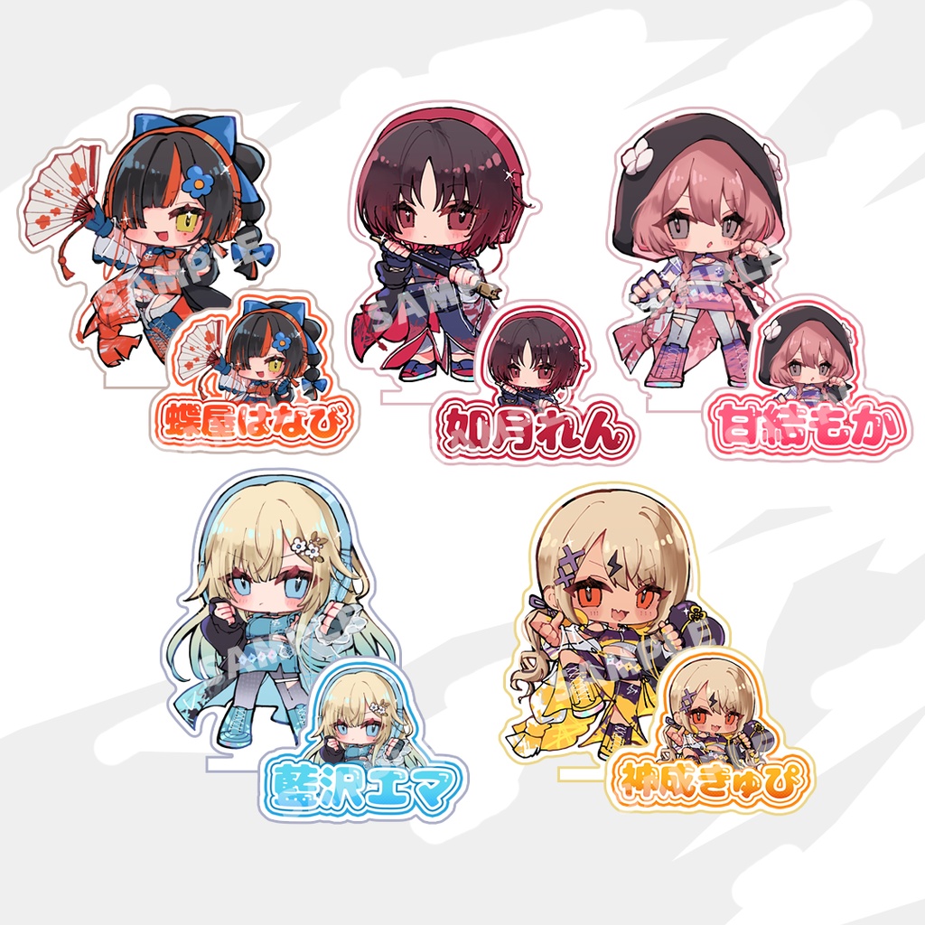 【非公式】アクリルスタンド+アクリルバッジセット