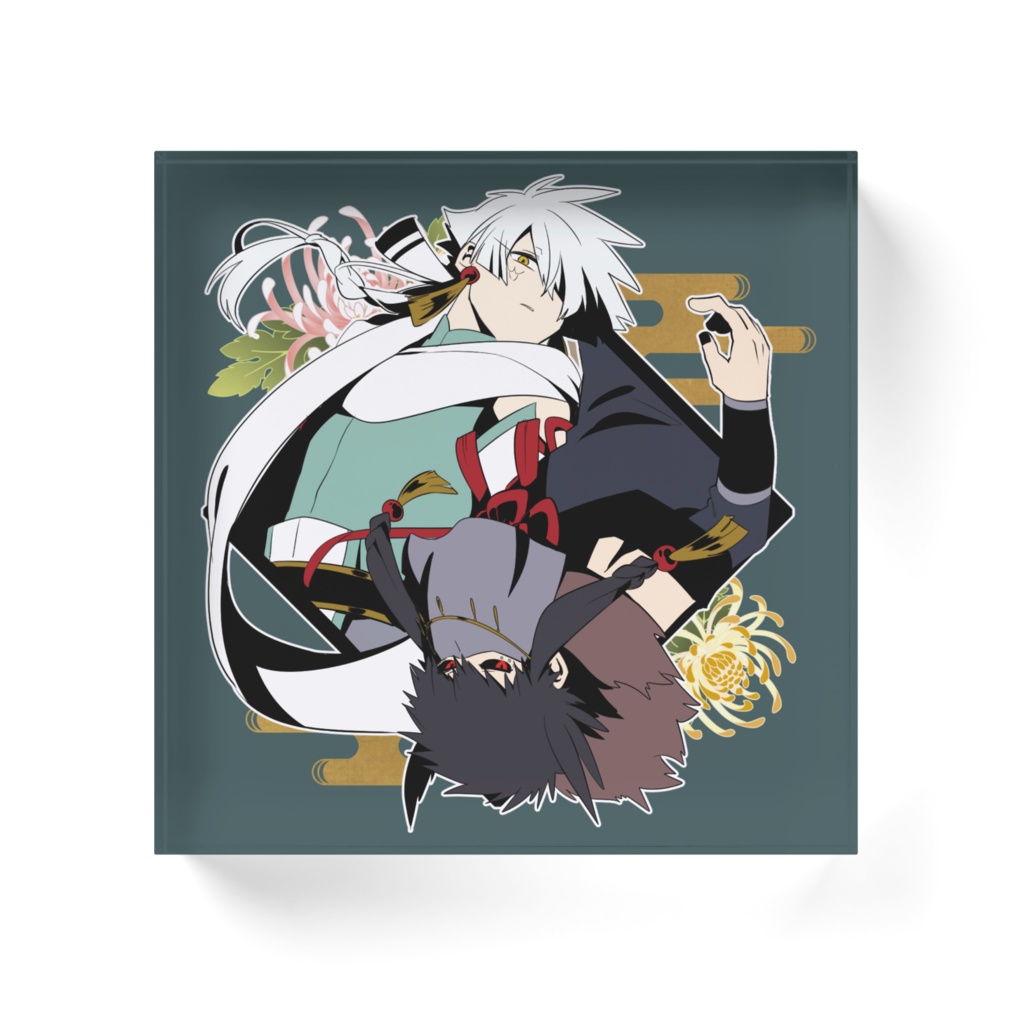 【閑神】アクリルブロック(白峰、設楽)