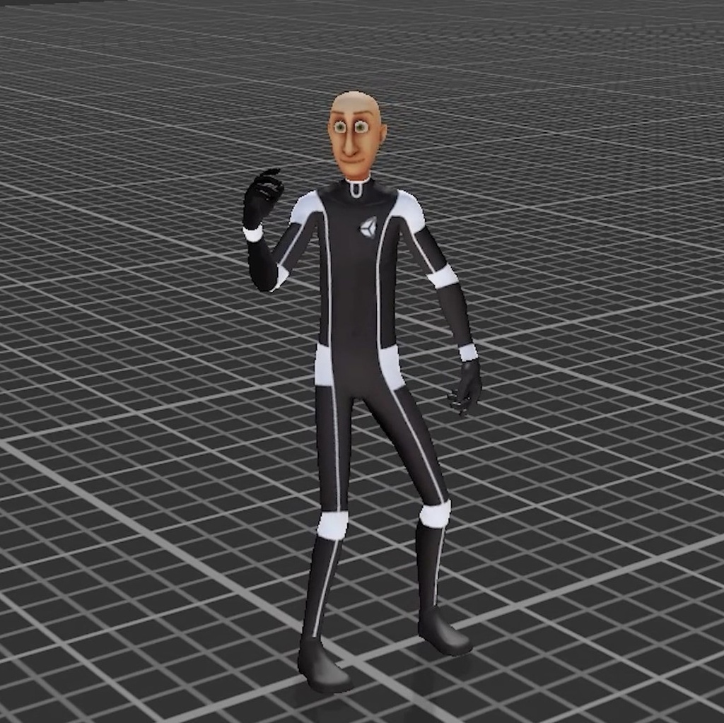 016.【もいプチあにめ】左右に動くダンスanimation