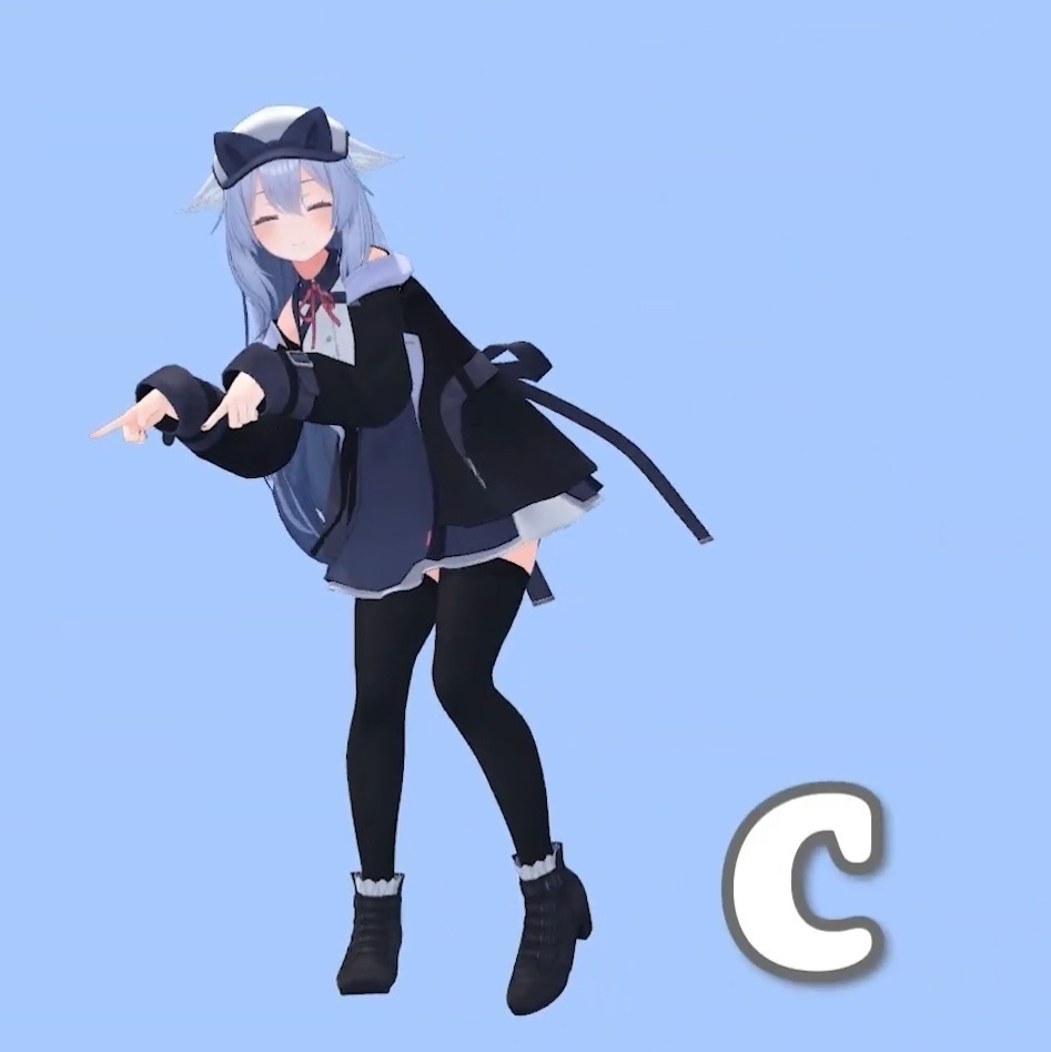 040.指さしループanimation3種類