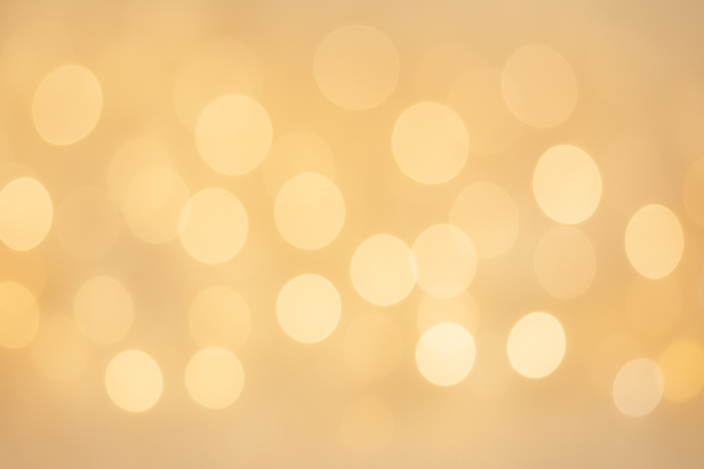 柔らかいボケ光 × レンズフレア｜温かい光の抽象背景（16:9）