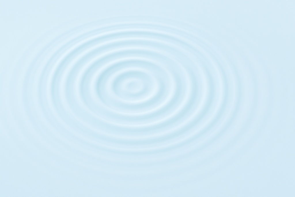 透明感のある抽象波紋リング背景