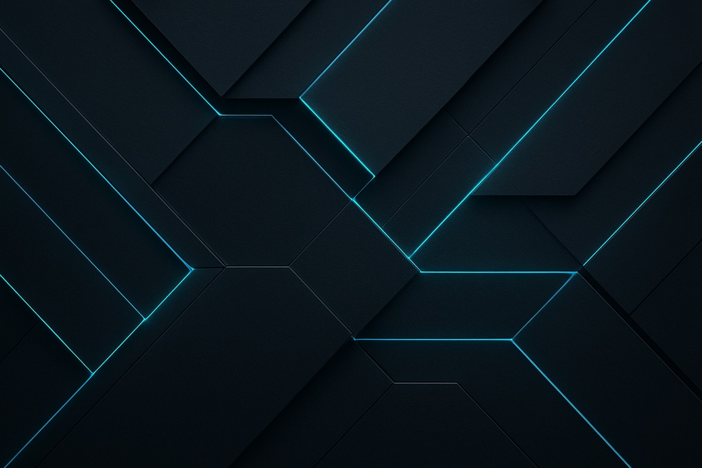 幾何学シンメトリーパネル背景