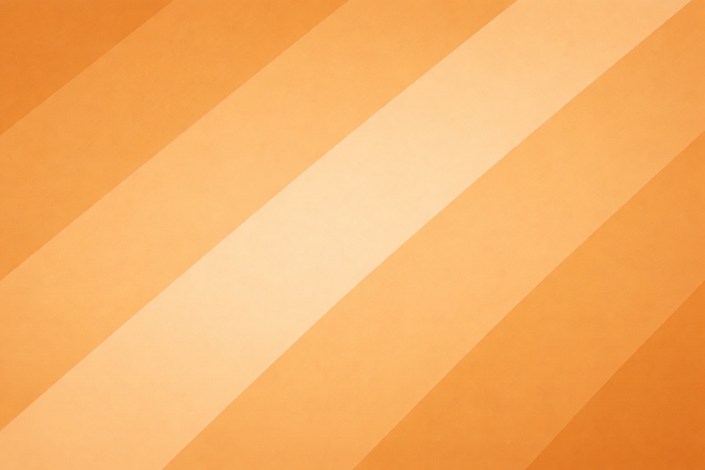 明るいオレンジの斜めストライプ背景素材｜元気・ポップな配信向け（16:9）