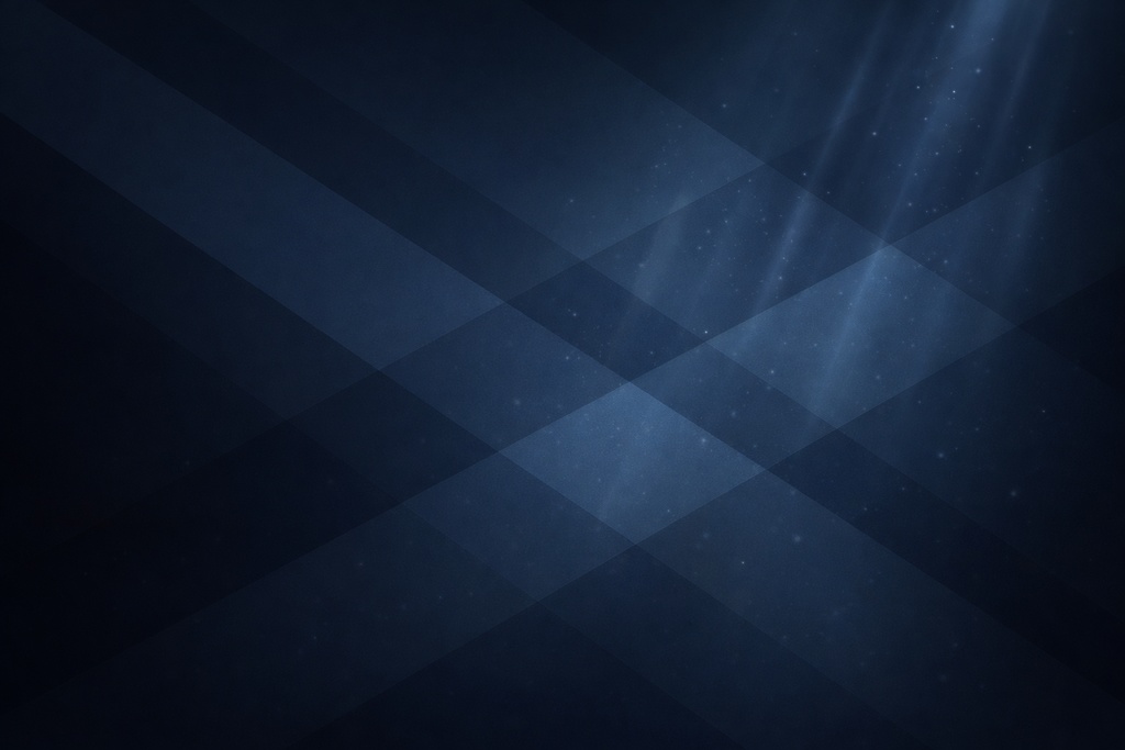 【16:9 背景素材】深海ストライプ（光線・粒子）｜ダーク配信向け抽象背景