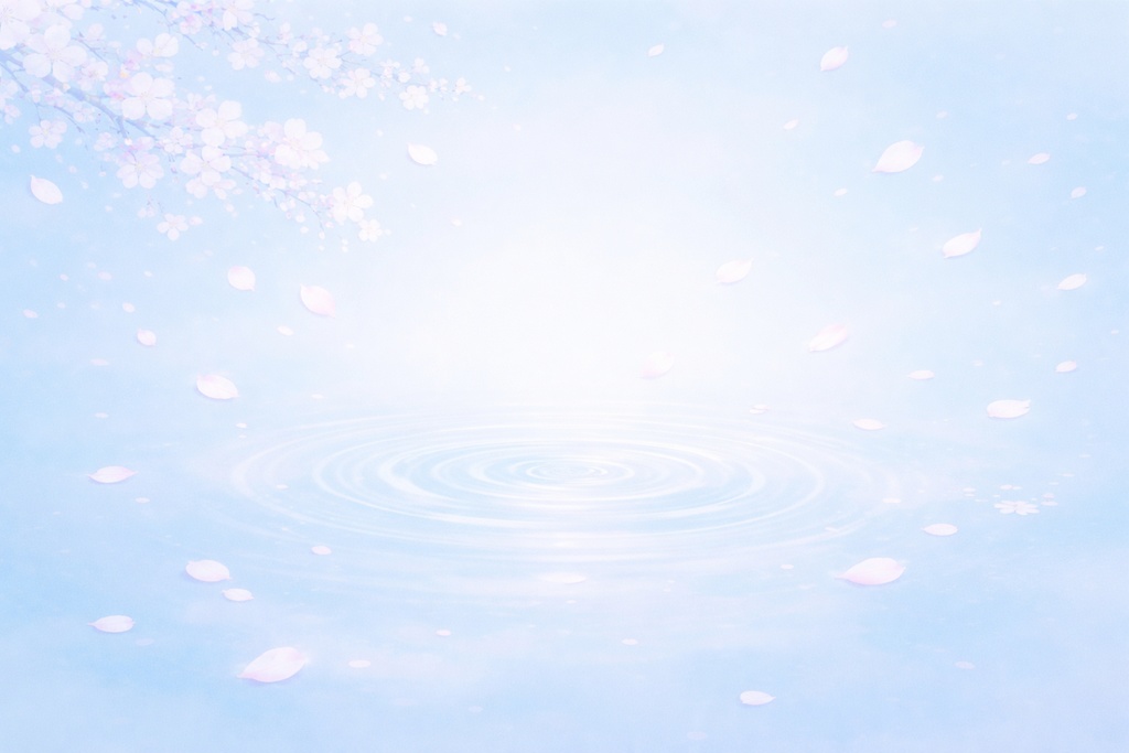 春の情緒背景セット｜別れと始まりの桜【16:9／全3点】