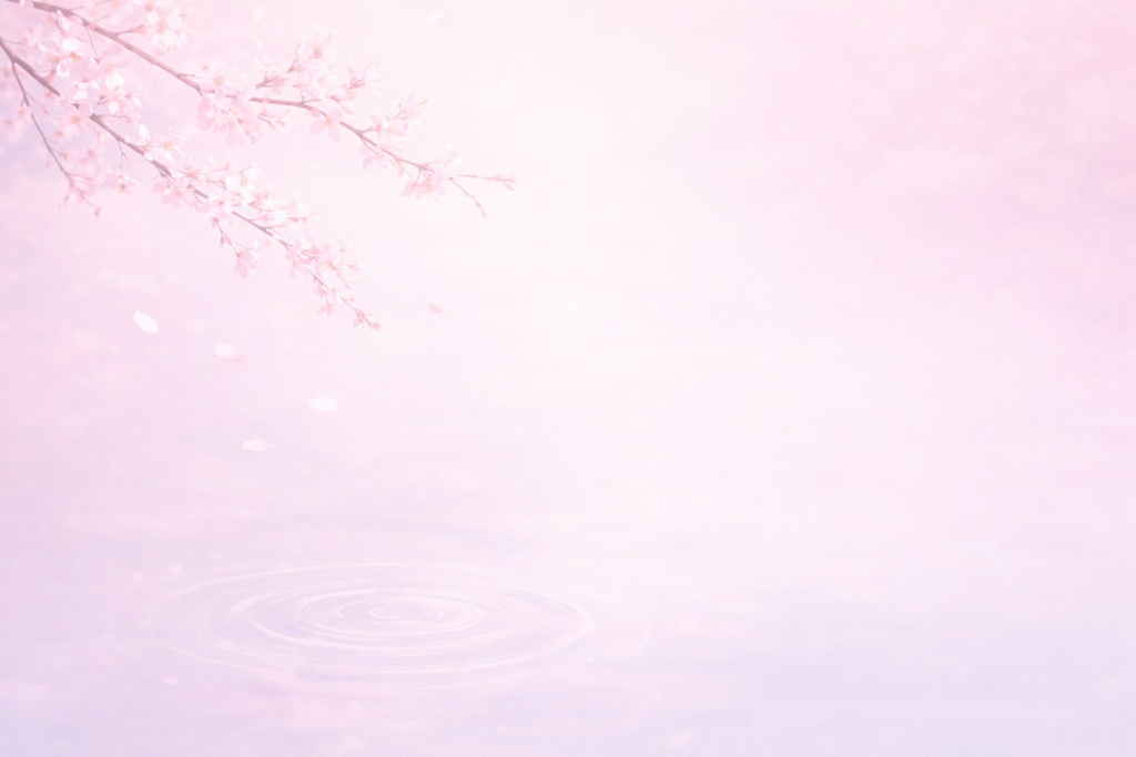 春の情緒背景セット|別れと始まりの桜【16:9/全3点】