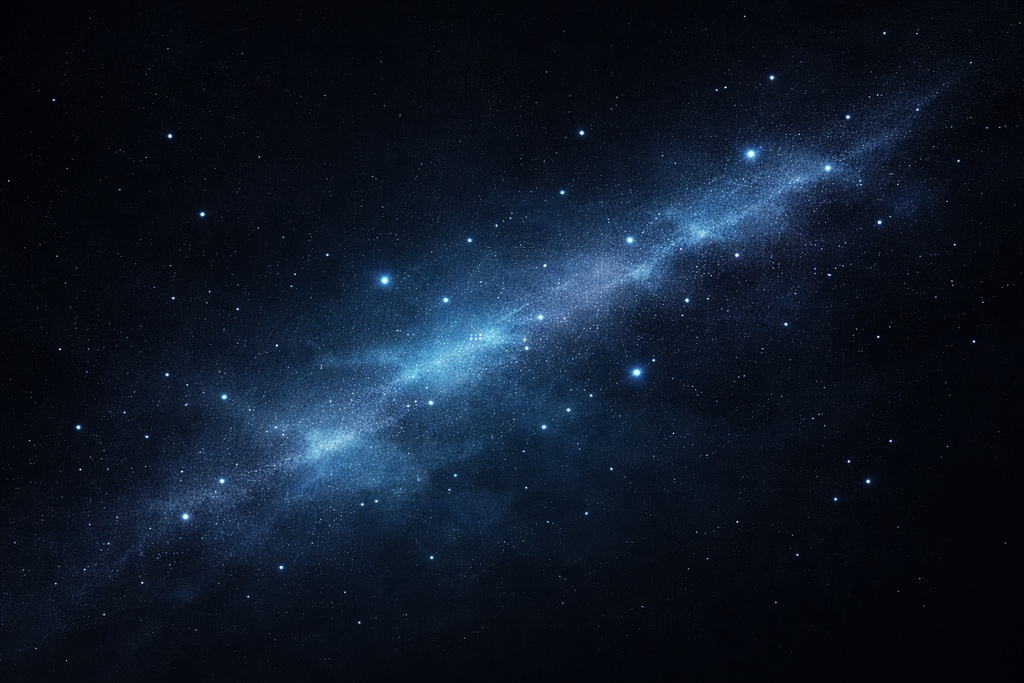 宇宙粒子の静寂｜コズミック抽象背景素材（16:9・高解像度）