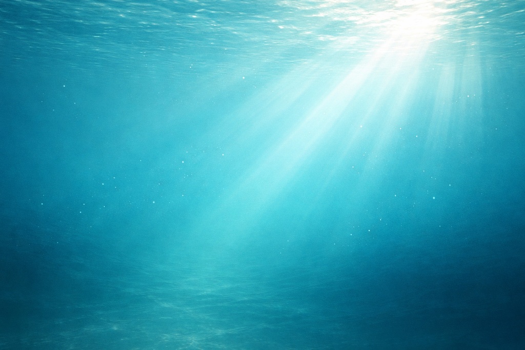 浅い海と歪む光｜抽象背景素材4点セット