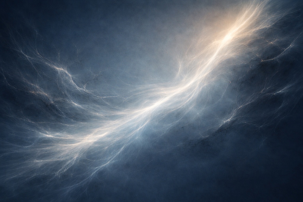 境界崩壊の揺らぎ 抽象背景素材 Chaotic Boundary Fluctuation Abstract Background