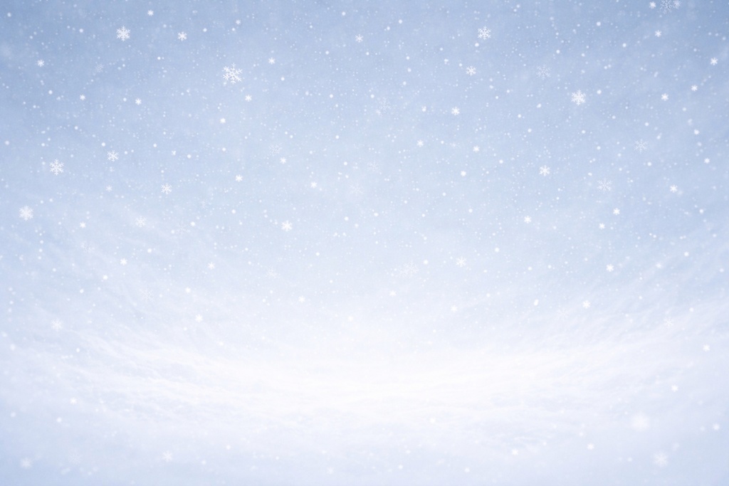 Minimal Luxury Winter Snow Background – Soft & Elegant 16:9