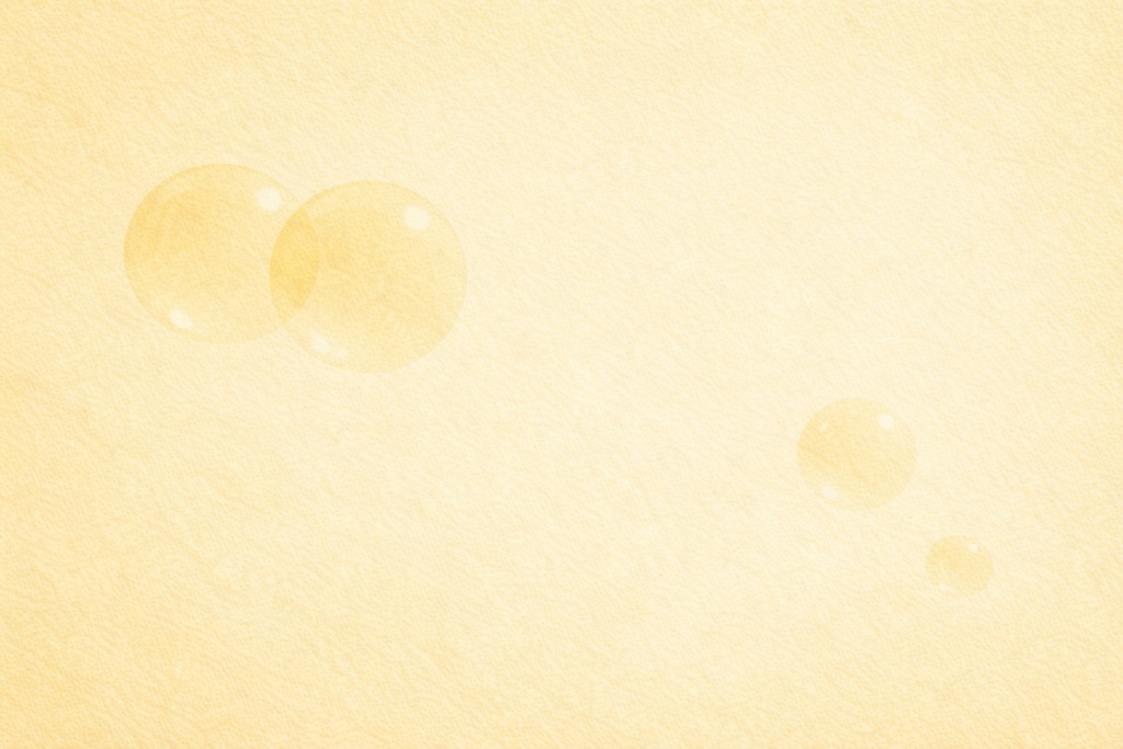 ミニマル・レモンイエロー玉イラスト04（4つの円）