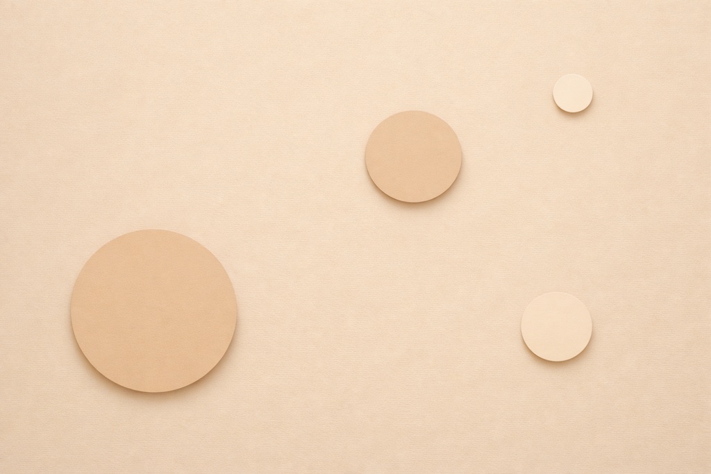 ベージュ抽象背景 ○4 シンプルミニマル / Beige Abstract Background ○4 Minimal Modern