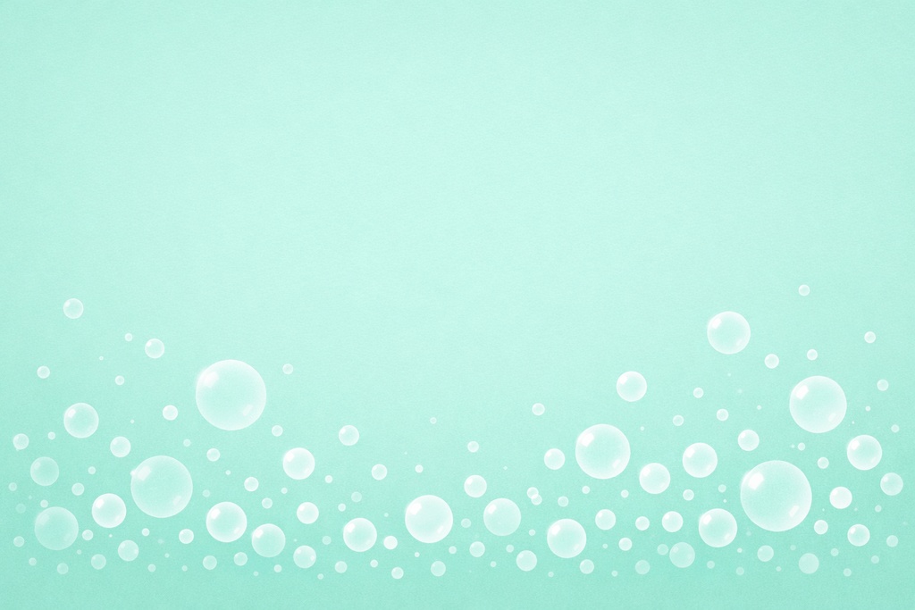 ソフトバブル・ミント背景