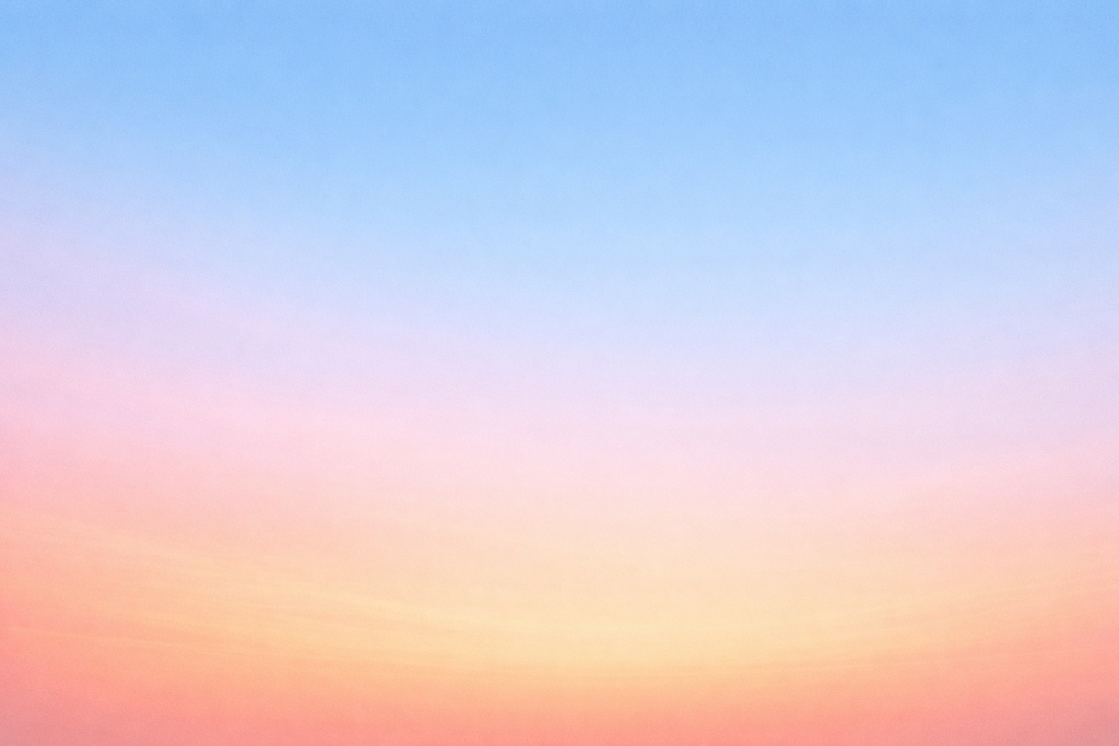 朝→昼 グラデーション｜16:9フラット空背景｜背景素材