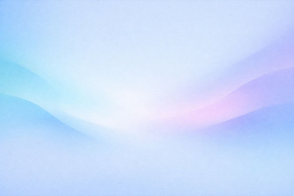 Pastel Blue Gradient Background with Teal & Lavender – Abstract 16:9