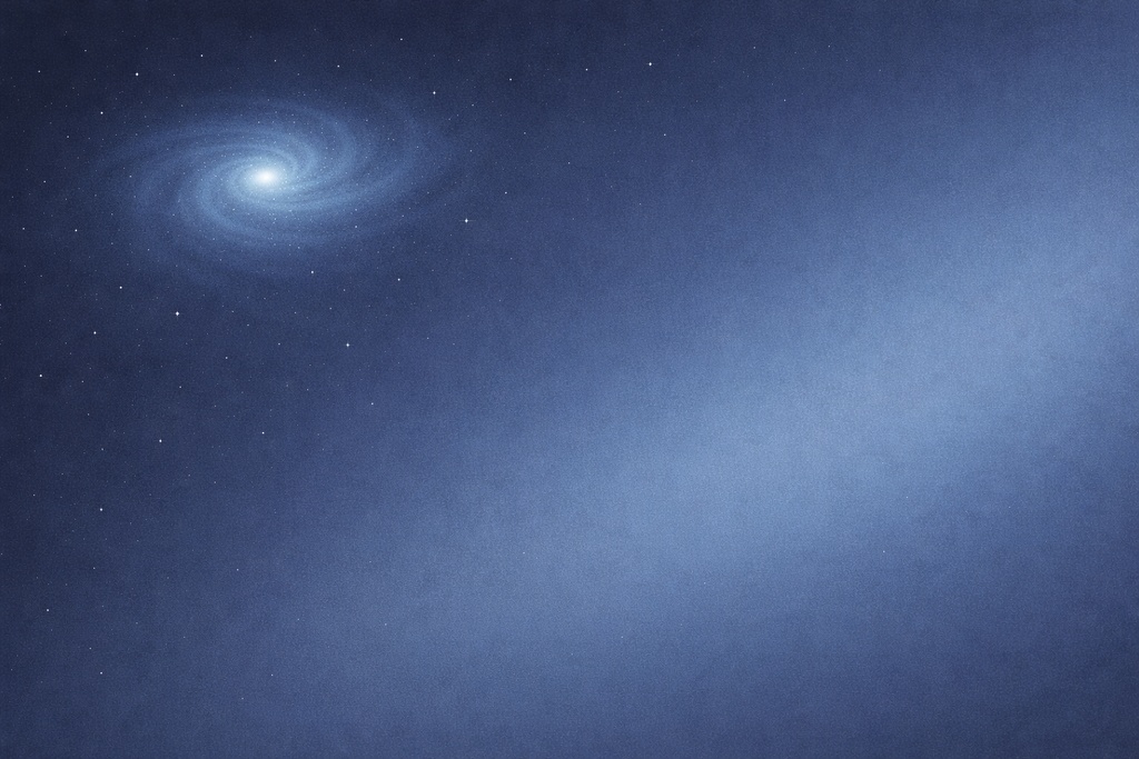 抽象宇宙背景 16:9 | 遠景銀河・ミニマル静寂