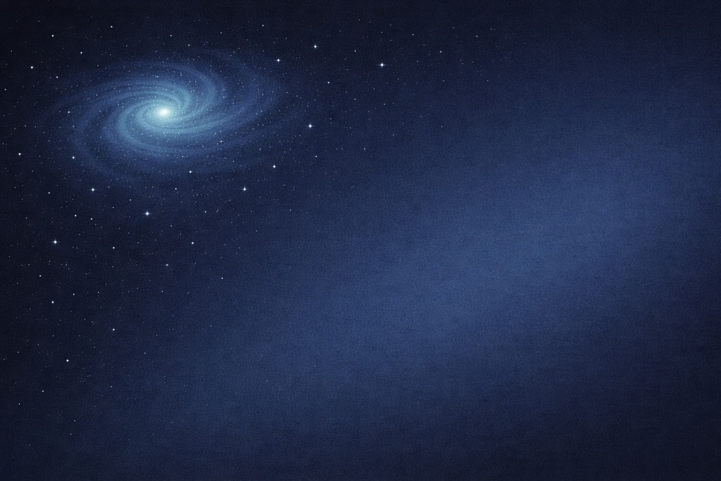 抽象宇宙背景 16:9 | 夜空銀河・深い静けさ