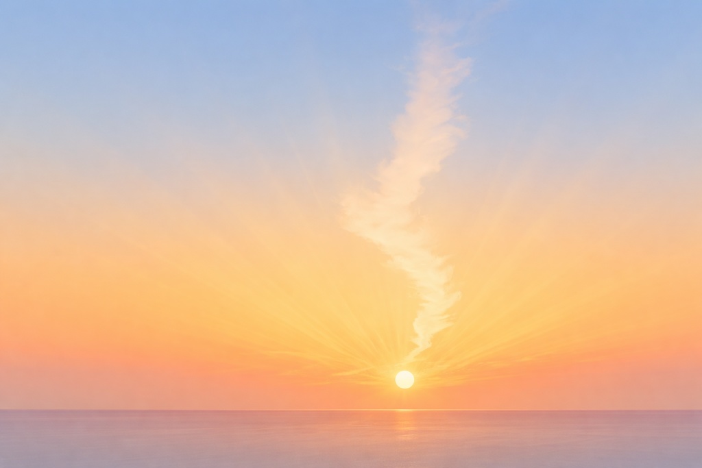 夕焼け空背景素材8枚セット|配信・動画・サムネ用 16:9