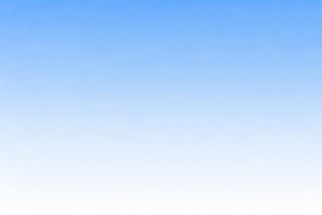 青空グラデーションミニマル背景（余白デザイン）16:9