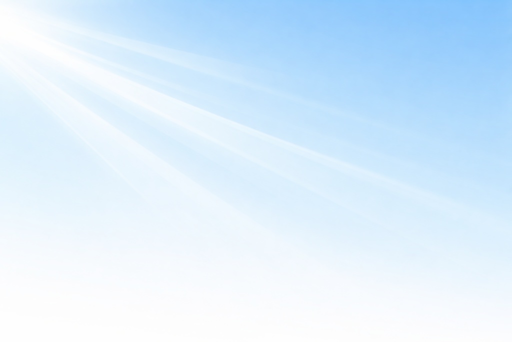青空と光ラインのミニマル背景（サンストリーク）16:9