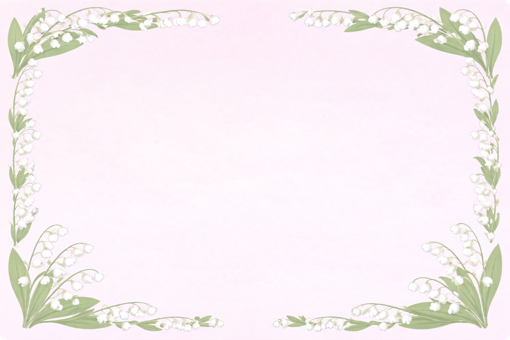 春フラワー配信背景セット|ネモフィラ&スズラン|シンプル花背景 16:9(8枚セット)