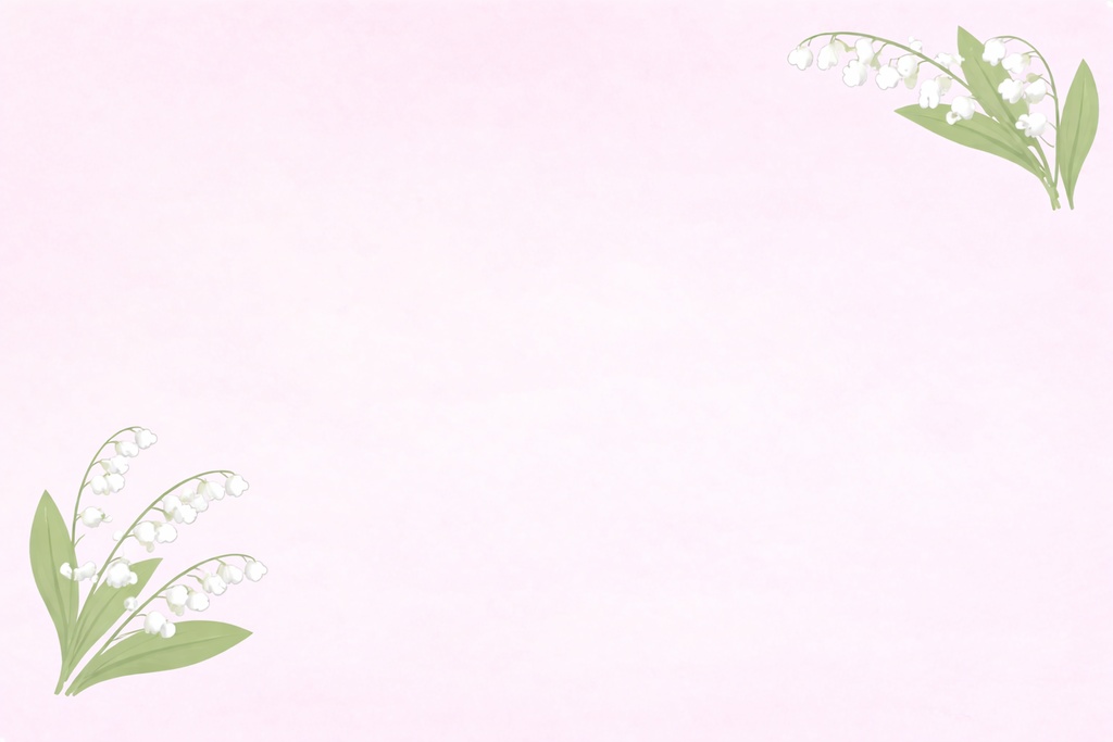 春フラワー配信背景セット|ネモフィラ&スズラン|シンプル花背景 16:9(8枚セット)