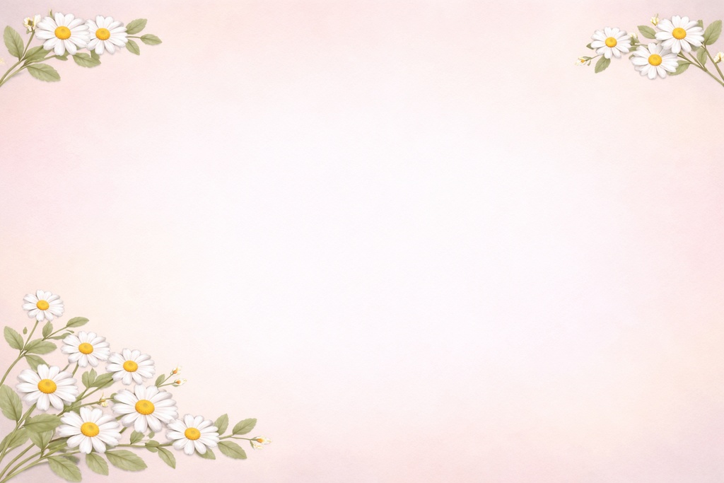 三隅デイジーフレーム背景｜16:9 高解像度