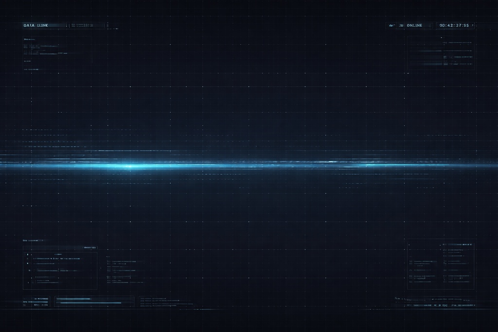 Futuristic UI Screens Collection – Minimal Near-Future Interface Pack