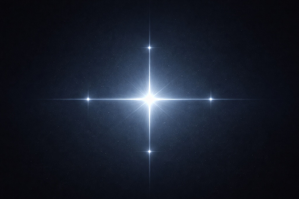 ミニマル・クロススター背景素材（16:9）