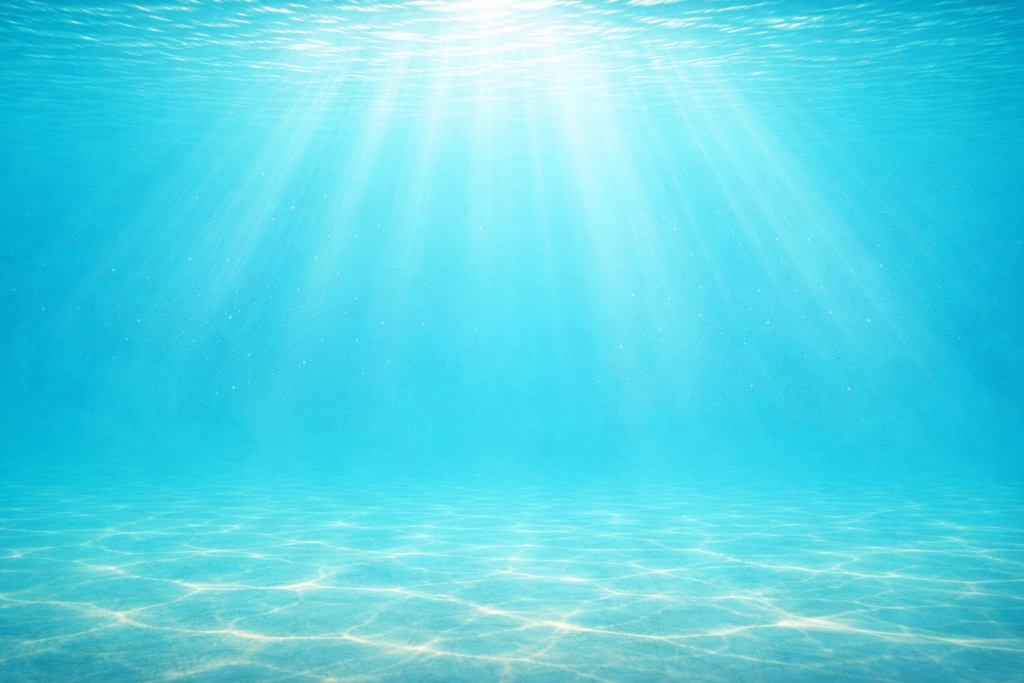 Water Depth Background Pack|深海・浅海・光線表現の水中背景素材8種セット