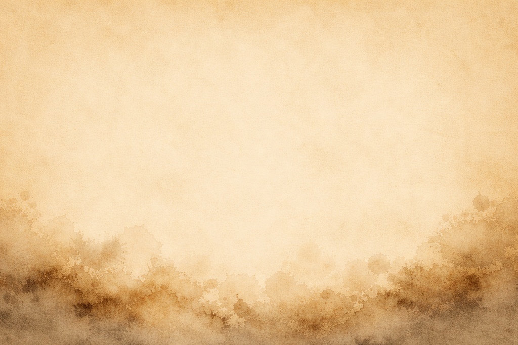 焼け＋湿り混合羊皮紙｜ダークテクスチャ背景（16:9 高精細）