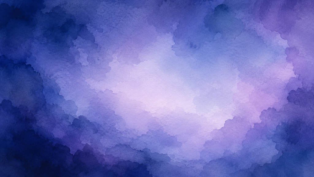 水彩背景イラスト素材セット|梅雨・初夏・七夕夜|16:9横長バナー用・テキスト配置向け背景3種セット